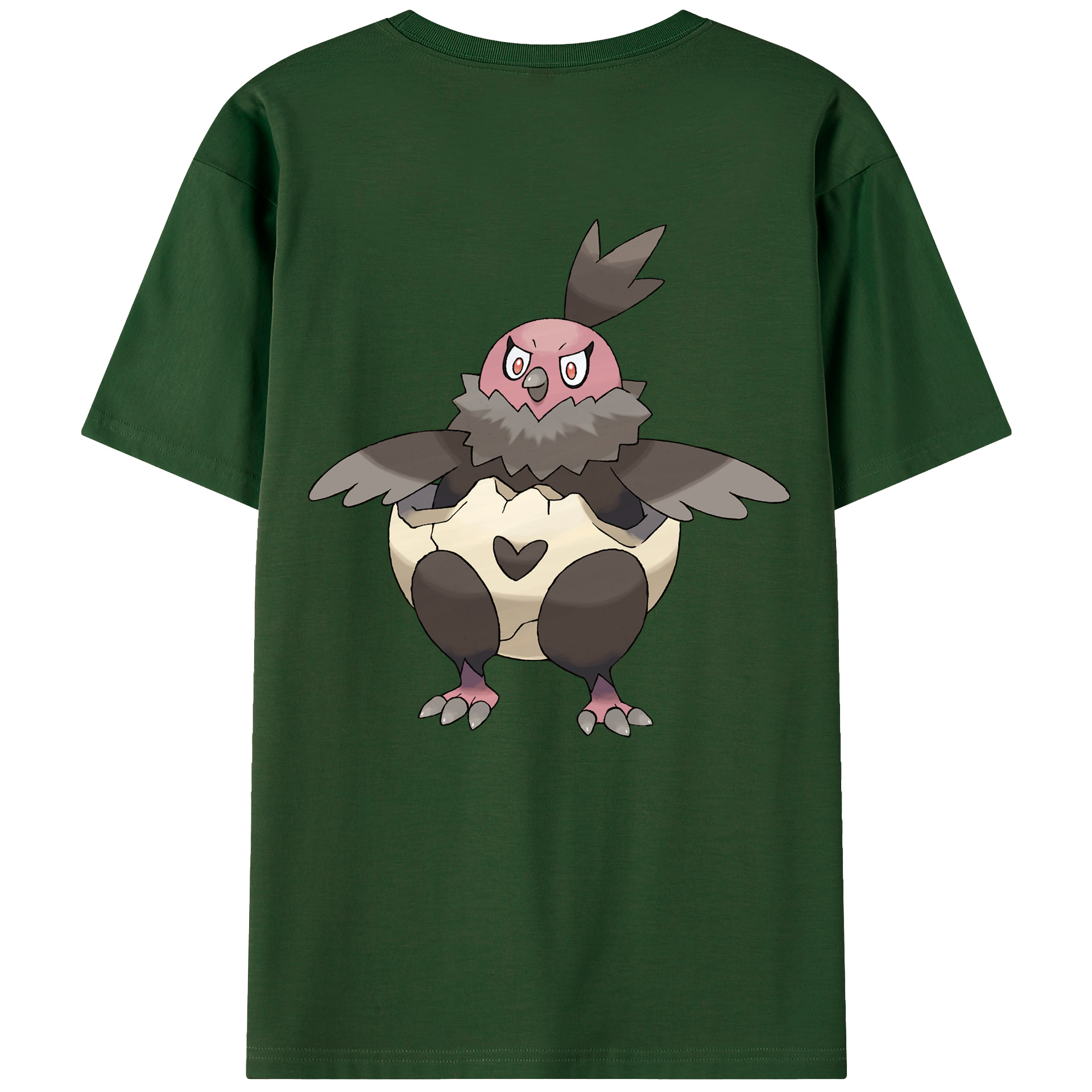 （画像用） ポケットモンスター Pokémon 綿100％半袖Tシャツ（背面プリント）